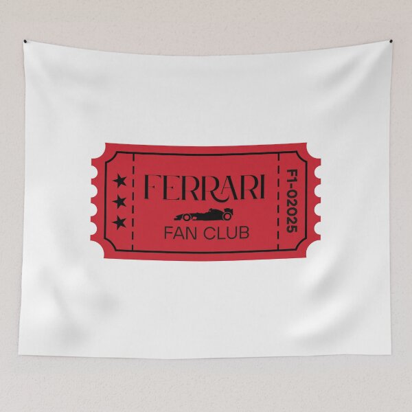 Item preview, Ferrari Fan Club Ticket  designed and sold by baranskini.