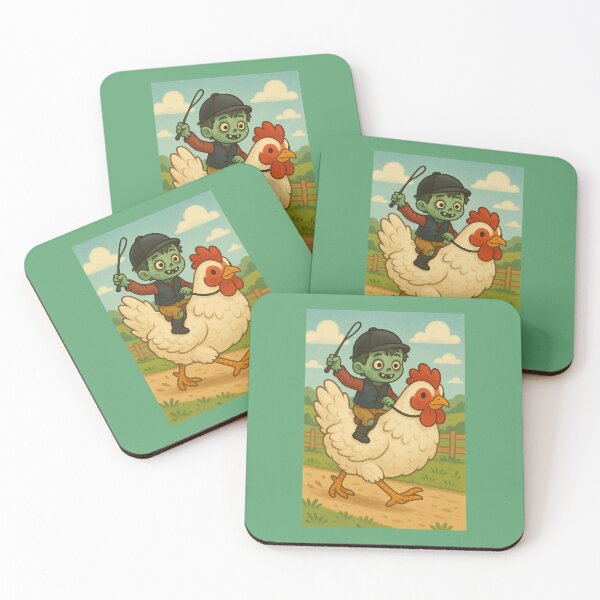 Item preview, Chicken Jockey – Undead Farm Ride designed and sold by pisek8924.