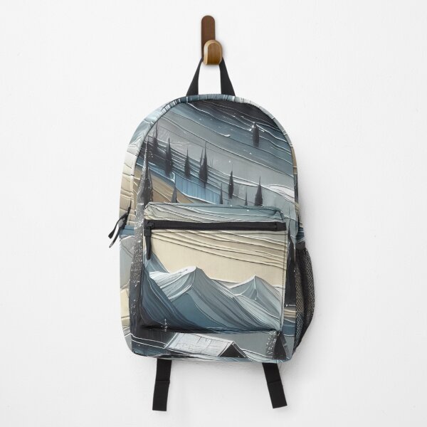 Item preview, Magical Winter Landscape - Acrylic Art designed and sold by Visual Nomad Club.