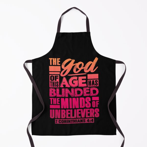 Item preview, 2 Corinthians 4:4 The god Of This Age Has Blinded The Minds Of Unbelievers designed and sold by plushism.