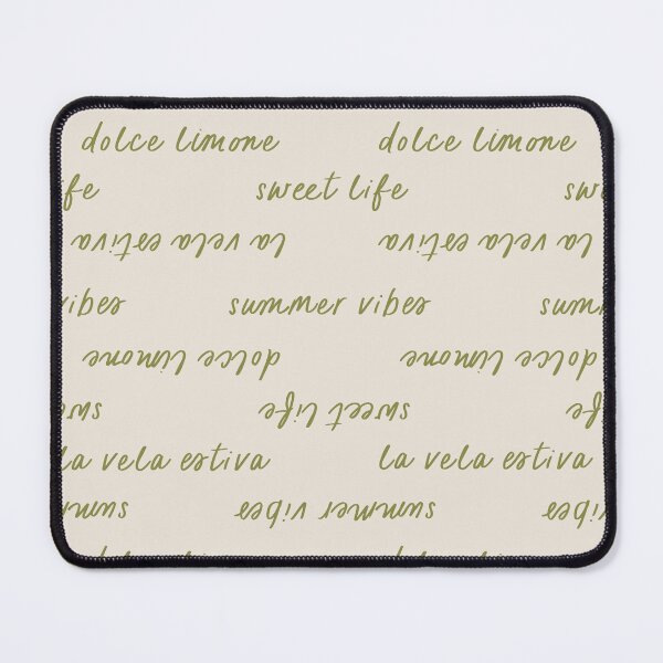 Item preview, Copy of Sweet Life Typography Pattern Summer Italian Creame Vibes designed and sold by Aysa Designs.