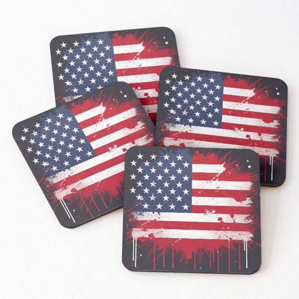 Item preview, USA flag art designed and sold by Andre Faubert.