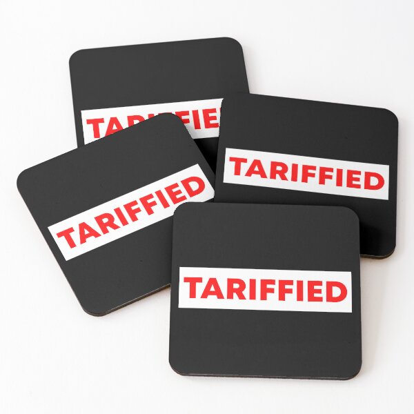 Item preview, Tariffied - Funny Anti Tariffs Bumper designed and sold by PixVib.