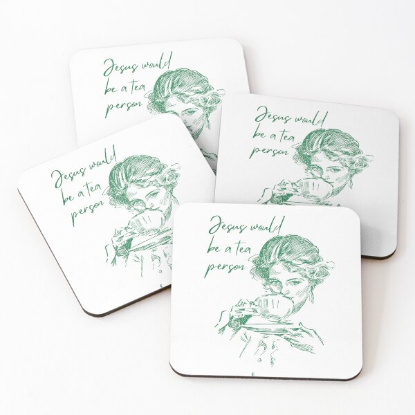 Item preview, Jesus Would be a Tea Person designed and sold by GloryandFame.