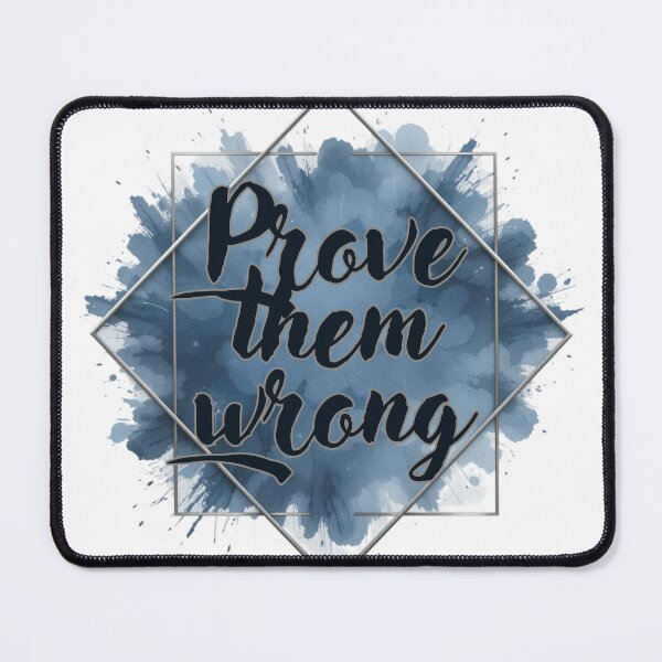Item preview, Motivation Wall Art | Prove Them Wrong | Achievement Watercolor Gift designed and sold by TextMuse.