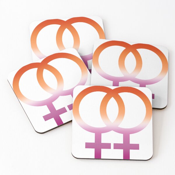 Item preview, Double Venus Lesbian Symbol  designed and sold by lezrock.