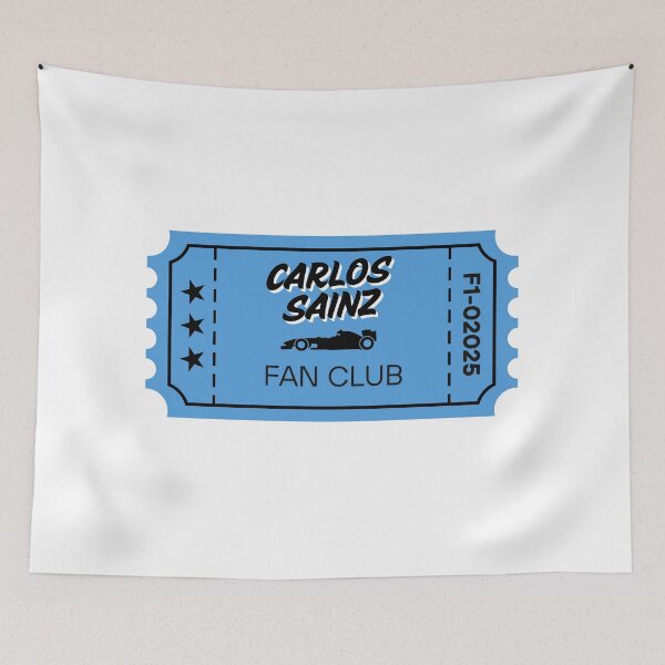 Item preview, Carlos Sainz Fan Club Ticket  designed and sold by baranskini.