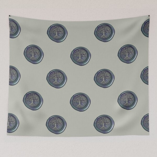 Item preview, Wax Seal - Tree, purple/teal designed and sold by Elinda96.