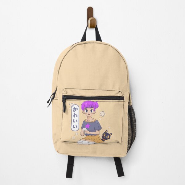 Item preview, Cute Anime girl with cat designed and sold by MILETstudio22.