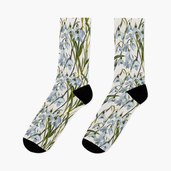 Item preview, Elegant Snowdrops Pattern designed and sold by ArtDzignsZA.