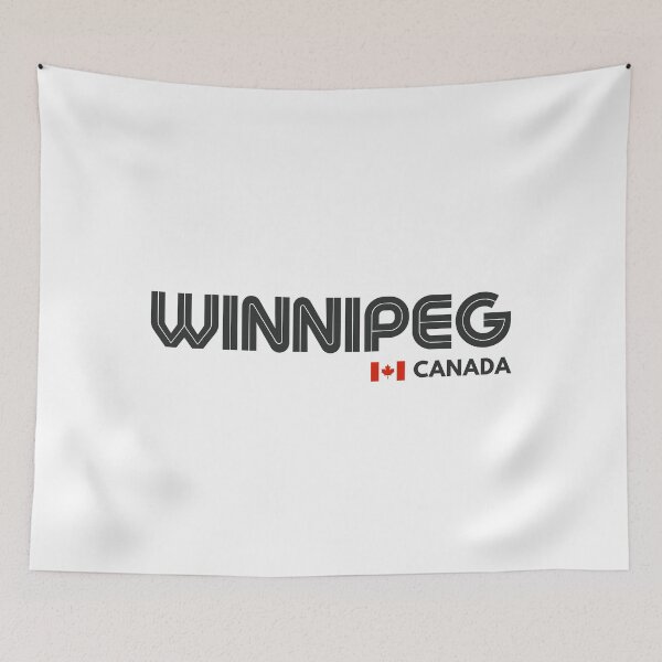 Aperçu de l'œuvre Winnipeg - Canada créée et vendue par Sketch-Shack.