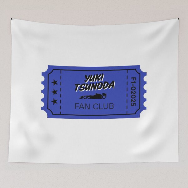 Item preview, Yuki Tsunoda Fan Club Ticket  designed and sold by baranskini.