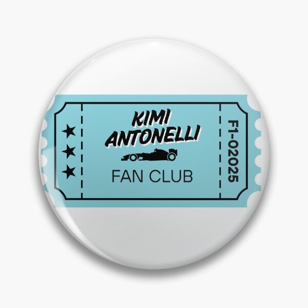 Item preview, Kimi Antonelli Fan Club Ticket  designed and sold by baranskini.