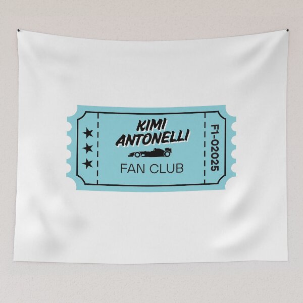 Item preview, Kimi Antonelli Fan Club Ticket  designed and sold by baranskini.