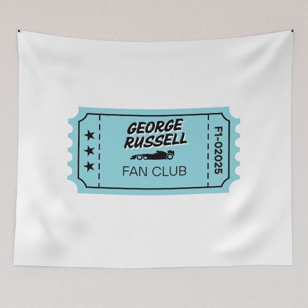 Item preview, George Russell Fan Club Ticket  designed and sold by baranskini.