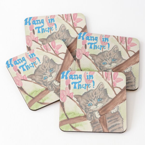 Item preview, Hang in There Kitty designed and sold by Take a Breath, Take a Stand.