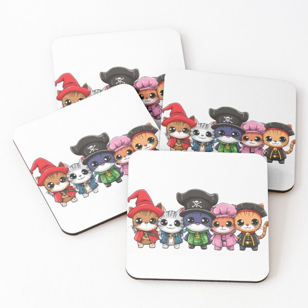 Item preview, Pirate, Cook Cat designed and sold by NicolasGlowArt.