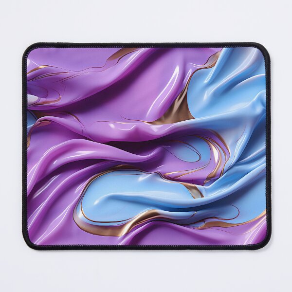 Item preview, Abstract Purple, Blue, and Gold Waves designed and sold by StyleTee11.