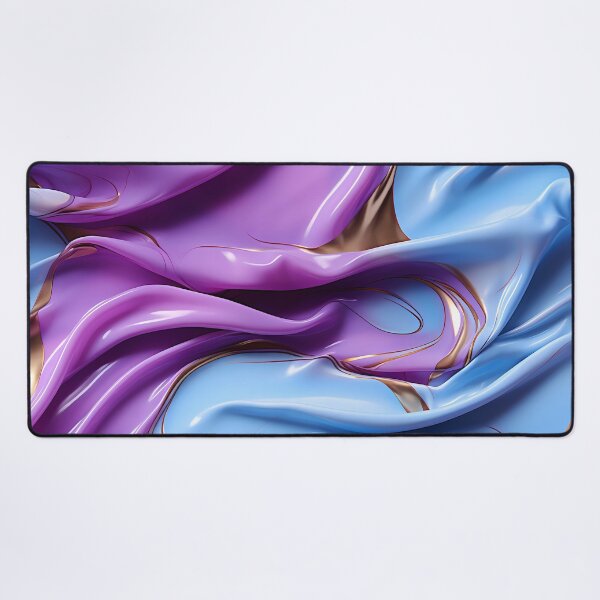 Item preview, Abstract Purple, Blue, and Gold Waves designed and sold by StyleTee11.