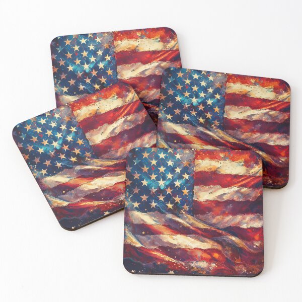 Item preview, USA flag art designed and sold by Andre Faubert.