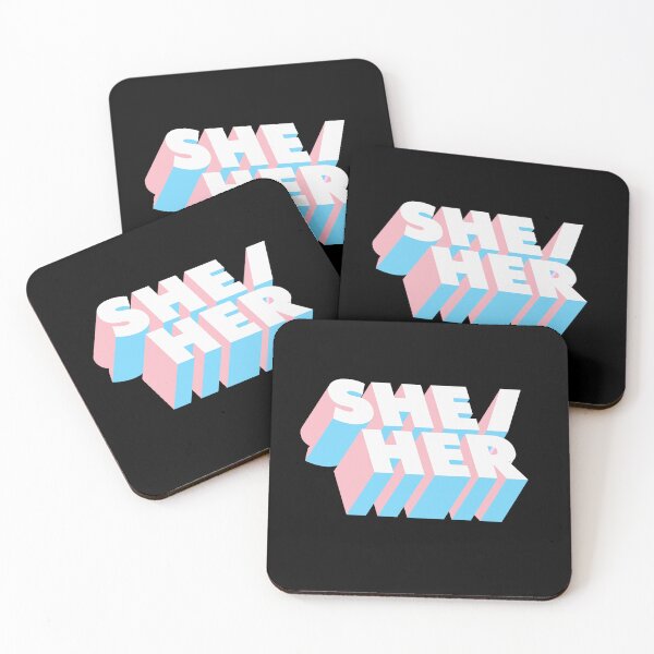 Item preview, She / her (pronouns) designed and sold by remerasnerdas.