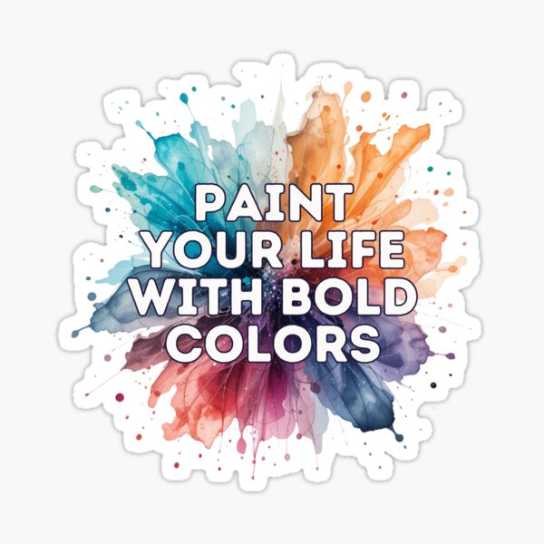 Artikel-Vorschau von Mutige Transformation Wandkunst | Malen Sie das Leben mit Farbe | Durchbruch Mindset Geschenk, designt und verkauft von TextMuse.