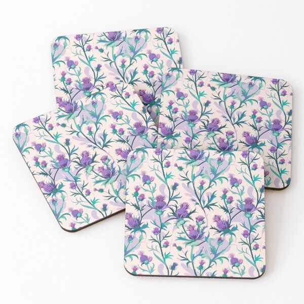 Item preview, Artistic Thistle Pattern designed and sold by Canvas-Whispers.