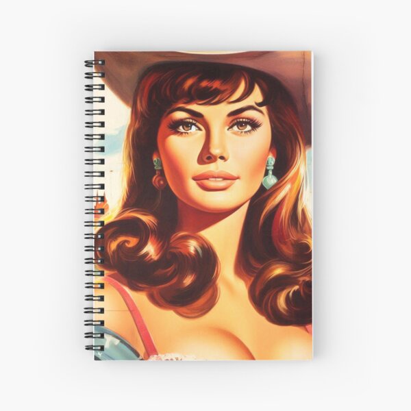 Item preview, Retro Western Girl designed and sold by PulpVintage.