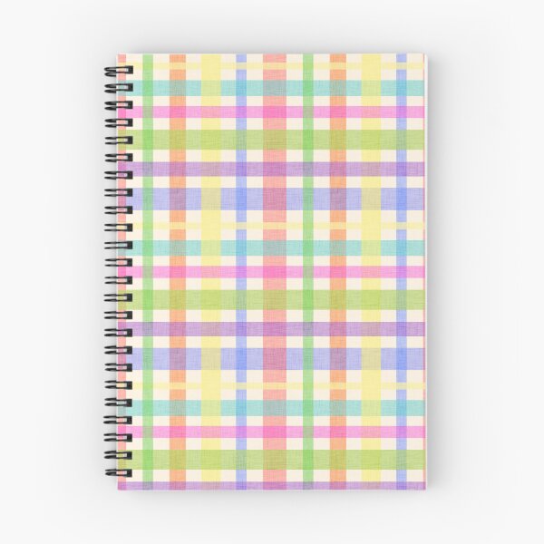 Item preview, Linen Textured Plaid - Colorful Pastels designed and sold by QuestingPixel.