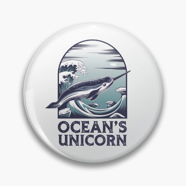 Item preview, Ocean's Unicorn Narwhal designed and sold by Taans-Creation.
