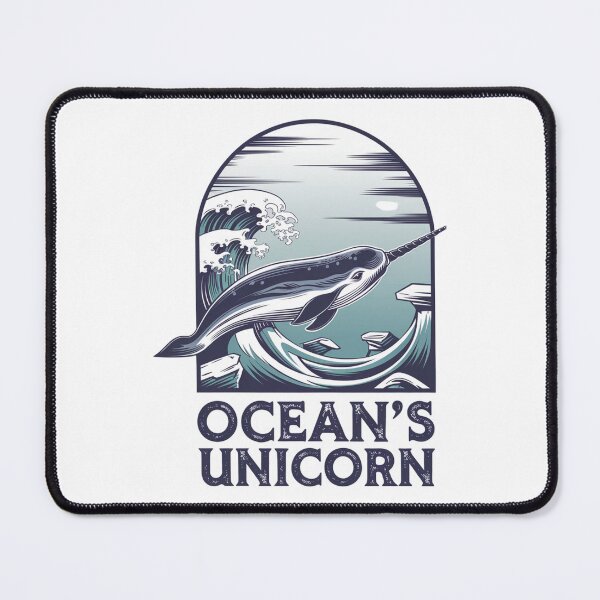 Item preview, Ocean's Unicorn Narwhal designed and sold by Taans-Creation.