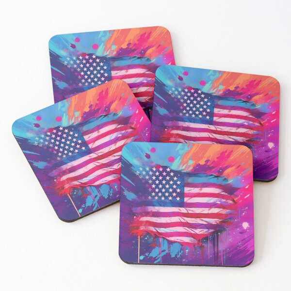 Item preview, USA flag art designed and sold by Andre Faubert.