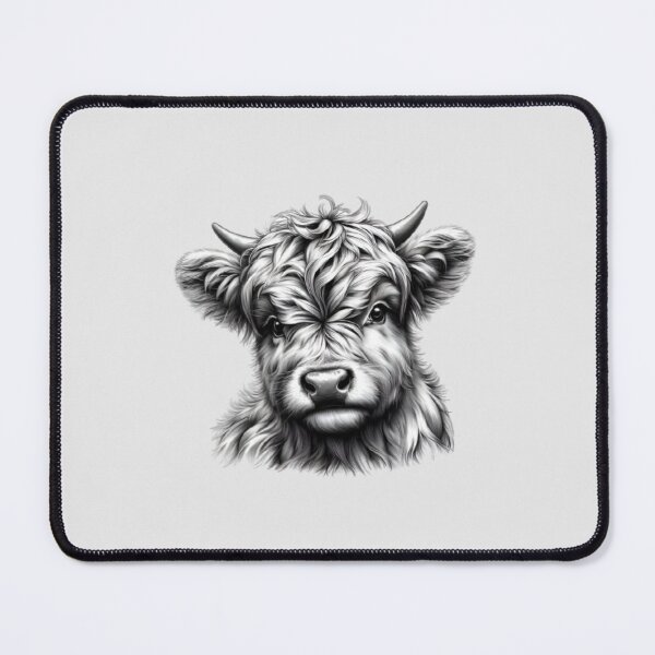 Item preview, Miniature Cow : Scottish Highland Cow designed and sold by printmala.