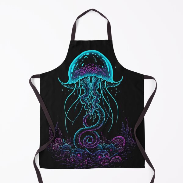 Item preview, Glowing Abyssal Jellyfish Horror designed and sold by PixCthulhu.