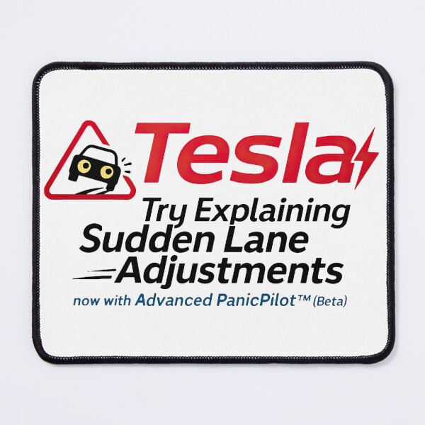 Item preview, TESLA Acronym: Try Explaining Sudden Lane Adjustments designed and sold by digital-savant.