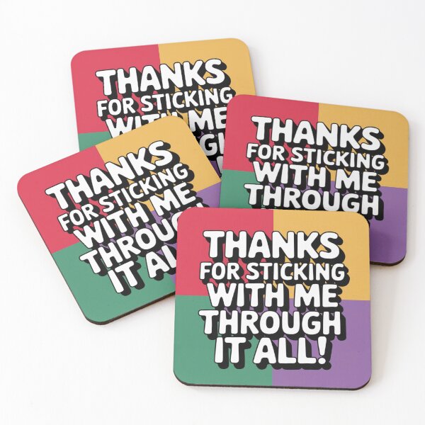 Item preview, Teacher Appreciation - Thanks For Sticking with Me  designed and sold by Gabriela McDaniel.