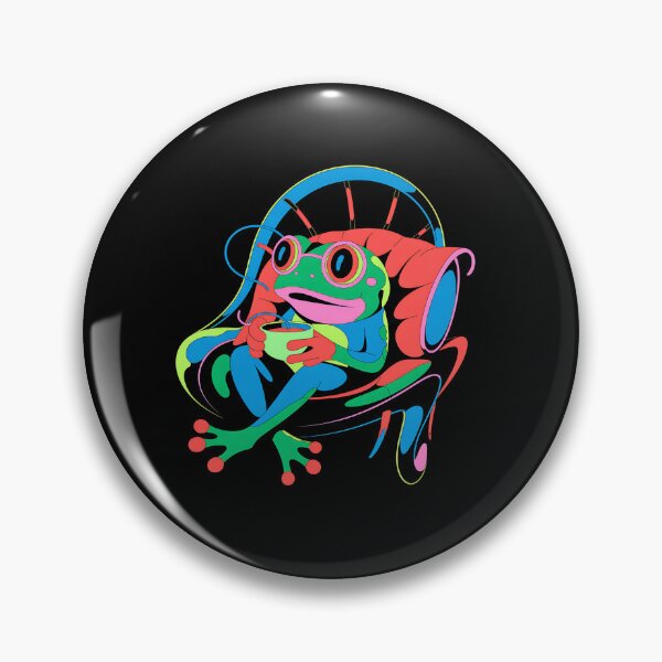 Item preview, Colorful Tranquility Frog designed and sold by ATOTI.
