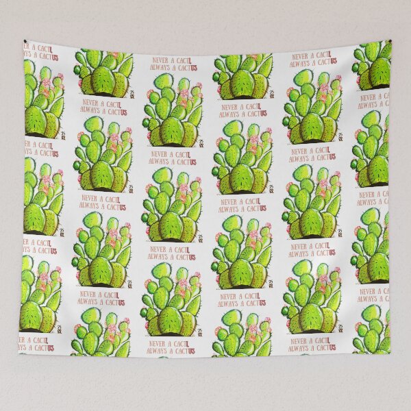 Item preview, Never Cacti, Always Cactus designed and sold by MyBottomShelf.