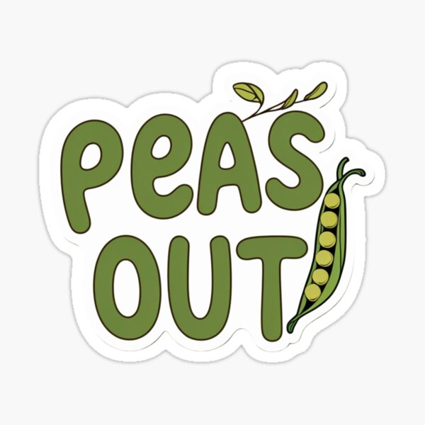 Vista previa del artículo con la obra «Hand-drawn peas cartoon doodle», diseñado y vendido por doseupvibes.