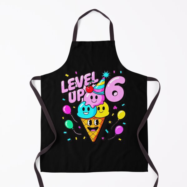 Item preview, Level Up 6 Ice Cream Cone designed and sold by SteezeeStore.