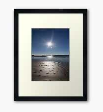 Footprints Framed Print