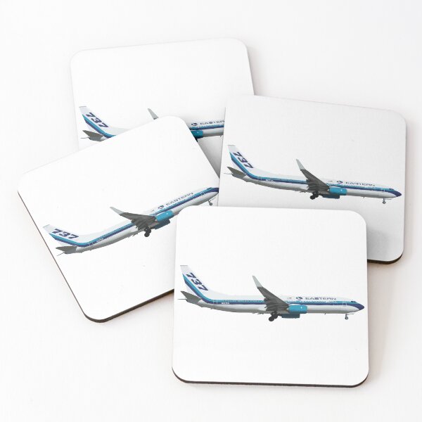 Item preview, Eastern 737 Bare Livery Plane Abstract Illustration designed and sold by AddiK-Art.