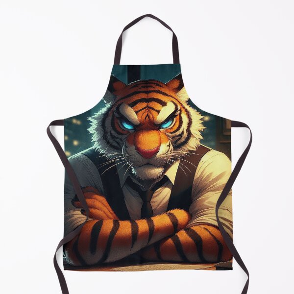 Item preview, Angry Boss Tiger designed and sold by nikkolaus.