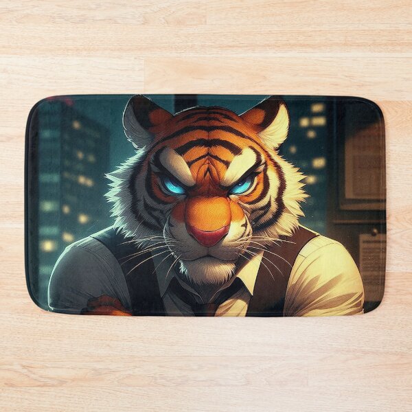 Item preview, Angry Boss Tiger designed and sold by nikkolaus.