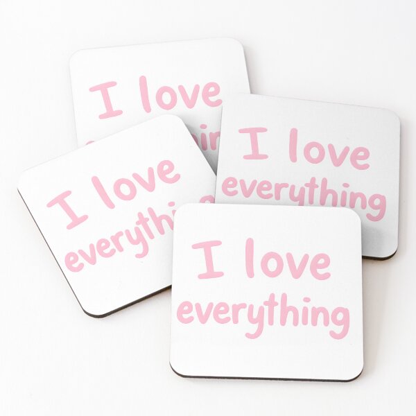 Item preview, I Love Everything – Neon Edition designed and sold by JoshuaCardiff.