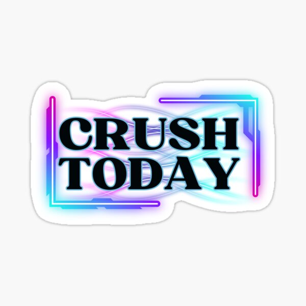 Item preview, Daily Productivity Wall Art | Crush Today | Neon Ambition Office Gift designed and sold by TextMuse.