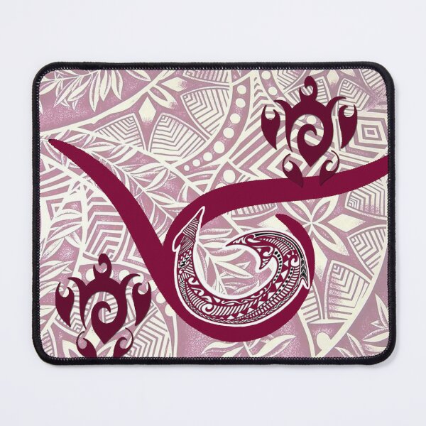 Item preview, Hawaiian Tapa and Tribal Fish Hook designed and sold by J Marielle Designs.