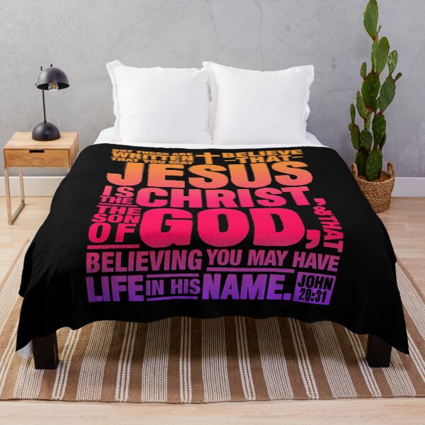 Item preview, John 20:31 Jesus Is The Christ The Son Of God designed and sold by plushism.