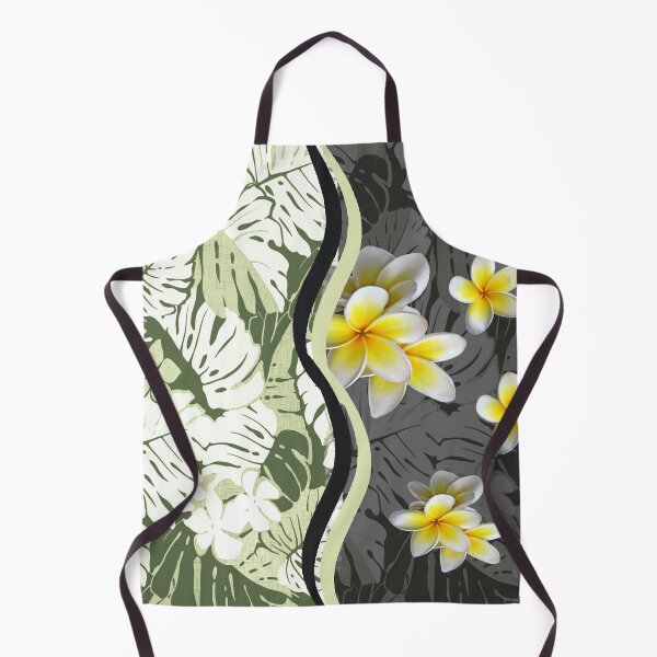 Item preview, Contemporary Hawaiian Tapa with Plumeria designed and sold by J Marielle Designs.