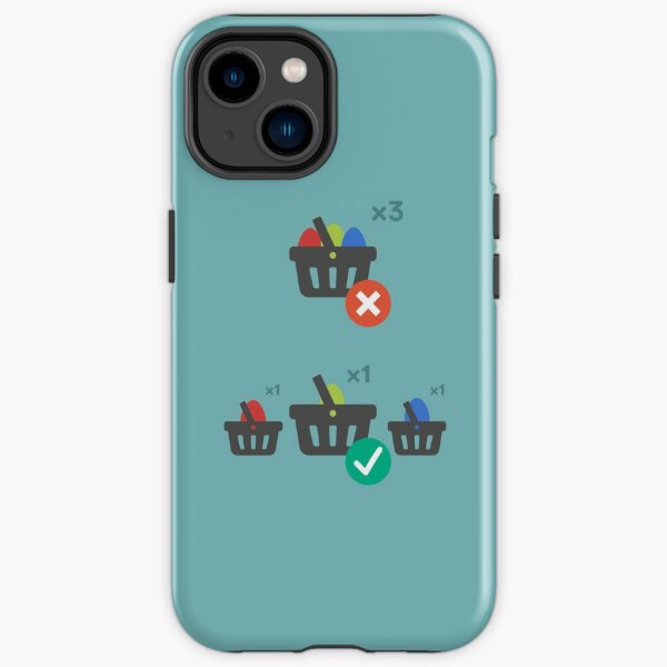 Don't put all your eggs in one basket iPhone Tough Case